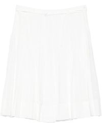 Low Classic - Pleated Midi Skirt - Lyst