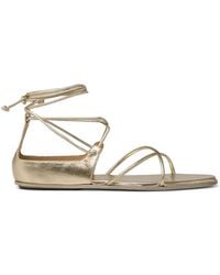 Marsèll - Tie-Strap Flat Sandals - Lyst