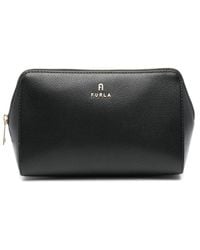 Furla - Camelia L レザーコスメポーチ - Lyst