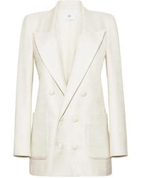 Adam Lippes - Double-Breasted Blazer - Lyst