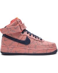 Nike - Air Force 1 High "Levi's Denim" Sneakers - Lyst