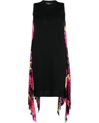Versace - Virgin-Wool Mini Dress - Lyst