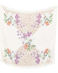 Twinset - Foulard With Floral Print - Lyst