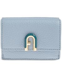 Furla - Logo-Plaque Leather Wallet - Lyst