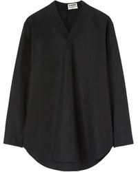 Jil Sander - Saturday P.M Katoenen Overhemd - Lyst