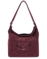Lancaster - Suédine Kba Suede-Effect Tote Bag - Lyst