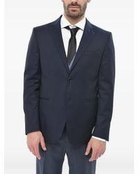 Corneliani - Single-Breasted Pinstriped Suit - Lyst
