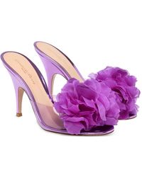 Gianvito Rossi - Igea Floral Sandals - Lyst
