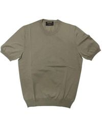 Gran Sasso - Crew Neck T-Shirt - Lyst