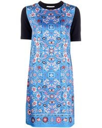 Tory Burch - Kleid mit Paisley-Print - Lyst