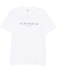 Sporty & Rich - Ny Health Club T-Shirt - Lyst