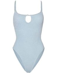 Hunza G - Mia Beaded Swimsuit - Lyst