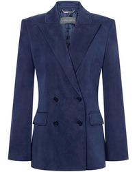 Alberta Ferretti - Blazer Met Dubbele Rij Knopen - Lyst