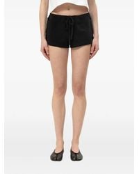 Entire studios - Mini-Shorts Mit Kordelzug - Lyst