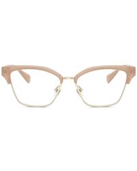 Michael Kors - Gustavia Square-Frame Glasses - Lyst