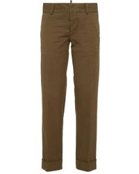 DSquared² - Hose Mit Logo-Schild - Lyst