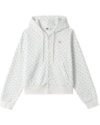 Chocoolate - Logo-Pattern Zip-Up Hoodie - Lyst