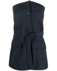 Our Legacy - Off-Shoulder Suit Top - Lyst