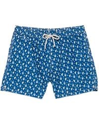 MC2 Saint Barth - Lighting Micro Graphic-Print Swim Shorts - Lyst
