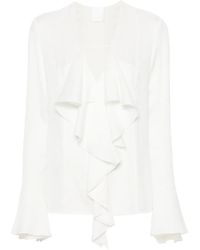 Givenchy - Ruffled Blouse - Lyst