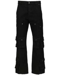Off-White c/o Virgil Abloh - Logo-Embroidered Cargo Pants - Lyst