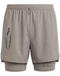 adidas - X Song For The Mute Layered Track Shorts - Lyst