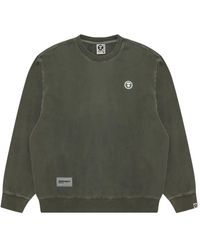 Aape By A Bathing Ape - Logo-Patch Crew-Neck Sweatshirt - Lyst
