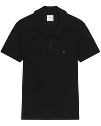 Courreges - Ribbed Polo Shirt - Lyst