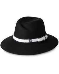 Maison Michel - Virginie Wool-felt Fedora Hat - Lyst