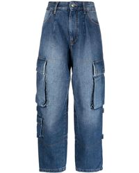 Isabel Marant - Pantalon Elore en jean à poches cargo - Lyst