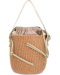 Chloé - Woodywoven バケットバッグ S - Lyst