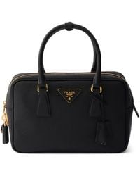 Prada - Sac À Main En Cuir En Cuir Saffiano - Lyst