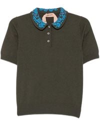 N°21 - Polo Con Ricamo - Lyst