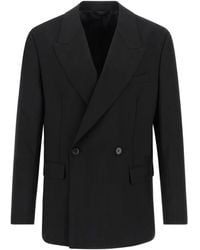 mfpen - Double-Breasted Peaked-Lapel Blazer - Lyst