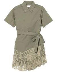 Toga - Top Met Ceintuur En Kant - Lyst