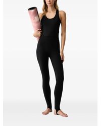 Casall - Racerback Mesh-Panelled Bodysuit - Lyst