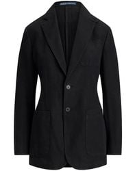 Polo Ralph Lauren - Single-Breasted Linen Blazer - Lyst