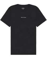 District Vision - Ultralight Aloe Logo-Print Laser-Cut T-Shirt - Lyst