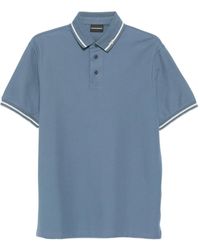 Emporio Armani - Cotton Polo Shirt - Lyst