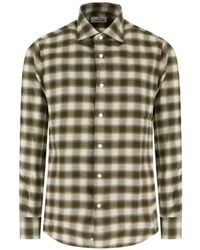 Alessandro Gherardi - Check-Pattern Long-Sleeve Shirt - Lyst