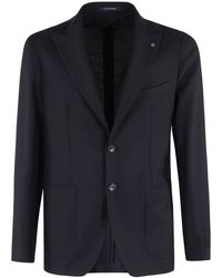 Tagliatore - Blazer con bolsillos de parche - Lyst