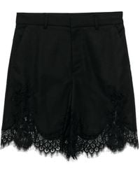Monse - Shorts Met Kant - Lyst