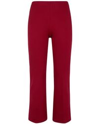 Liviana Conti - Seam-Detail Flared Trousers - Lyst