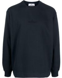 Stone Island - Sweater Met Logoprint - Lyst