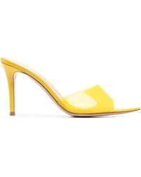 Gianvito Rossi - Elle Transparent-Strap Sandals - Lyst