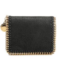 Stella McCartney - Falabella Chain-Trim Wallet - Lyst