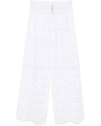 Ermanno Scervino - アイレットレース パンツ - Lyst