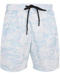 Mauna Kea - Hawaiian-Print Shorts - Lyst