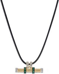 V Jewellery - Maya Crystal-Embellished Necklace - Lyst