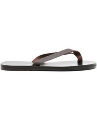 Ancient Greek Sandals - Solon Flat Leather Sandals - Lyst